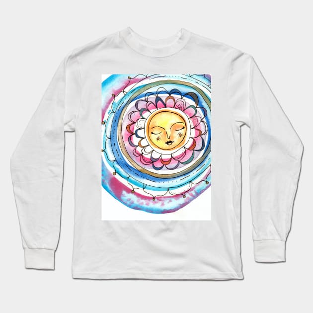 Sunshine Long Sleeve T-Shirt by gaea